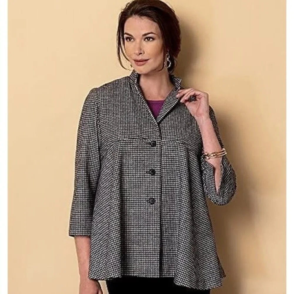 Butterick Sewing Pattern 6261‎ Jacket Coat Misses Size XSM-XL